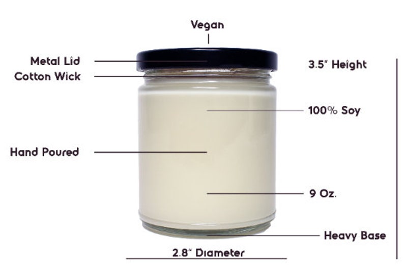 Bulk Candles 9oz Wholesale Candles Candle Pack Soy Wax Etsy