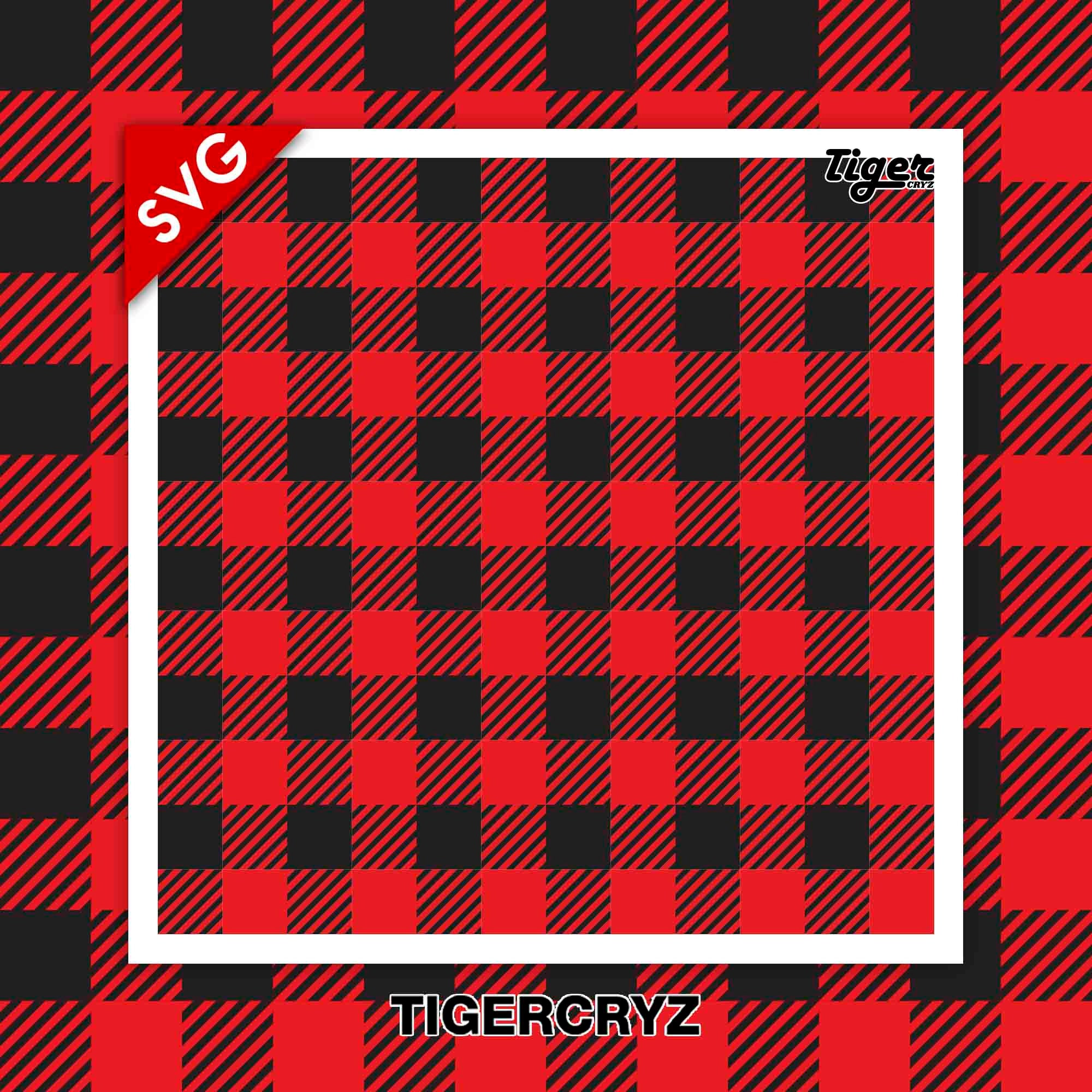 Buffalo Plaid svg VectorClip Art Design Cut File for | Etsy