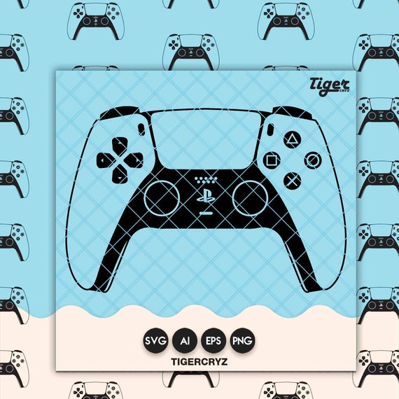 PS5 Controller Svg Ai Eps Png Digital File/Instant | Etsy