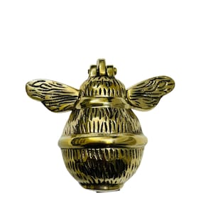 Brass Bumblebee Door Knocker, Front Door Knocker, Door Bell, Honey Bee Door Knocker, Birthday & Christmas Gift