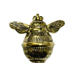 Brass Bumblebee Door Knocker: Honey Bee Front Door Bell