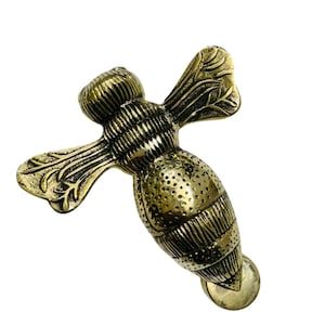 Honey Bee Door Knocker, Bumbleebee Knocker, Bee Door Knocker, Brass Door Knocker, Front Door Bell, Gate Decor