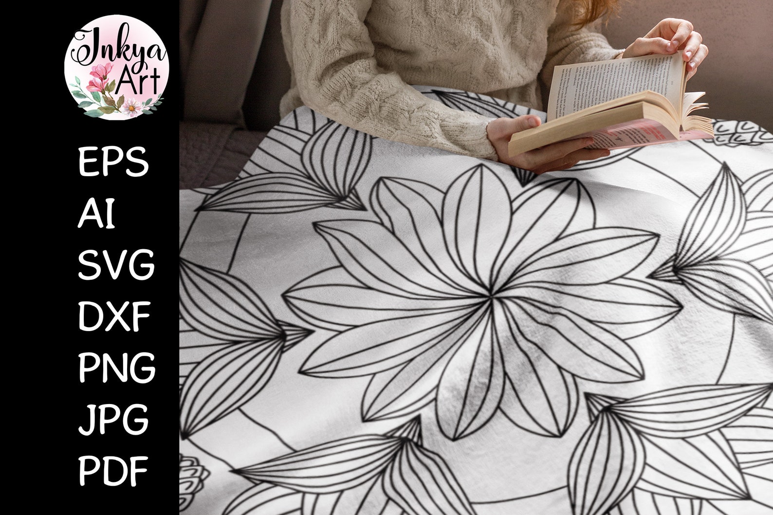 Download Pineapple Mandala SVG for Cricut Lotus Flower Mandala | Etsy