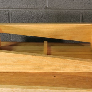 Vinyl Record Display Box - 12 Inch double - Solid Hardwood - Prototype