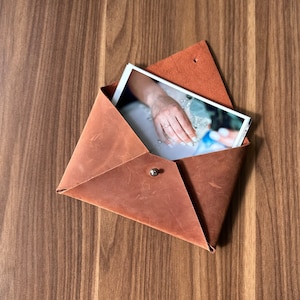 Leather Envelope,Leather photo envelope for photo printing.Packaging for Photographers | Wedding Photography Packaging