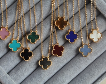 quatrefoil necklace van cleef