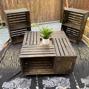 Custom crate table