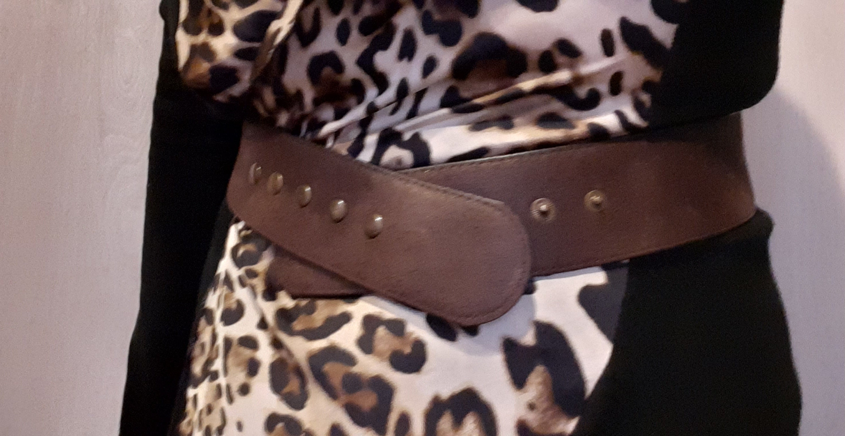 Vintage Kookai Belt Real Leather Belts Size Etsy