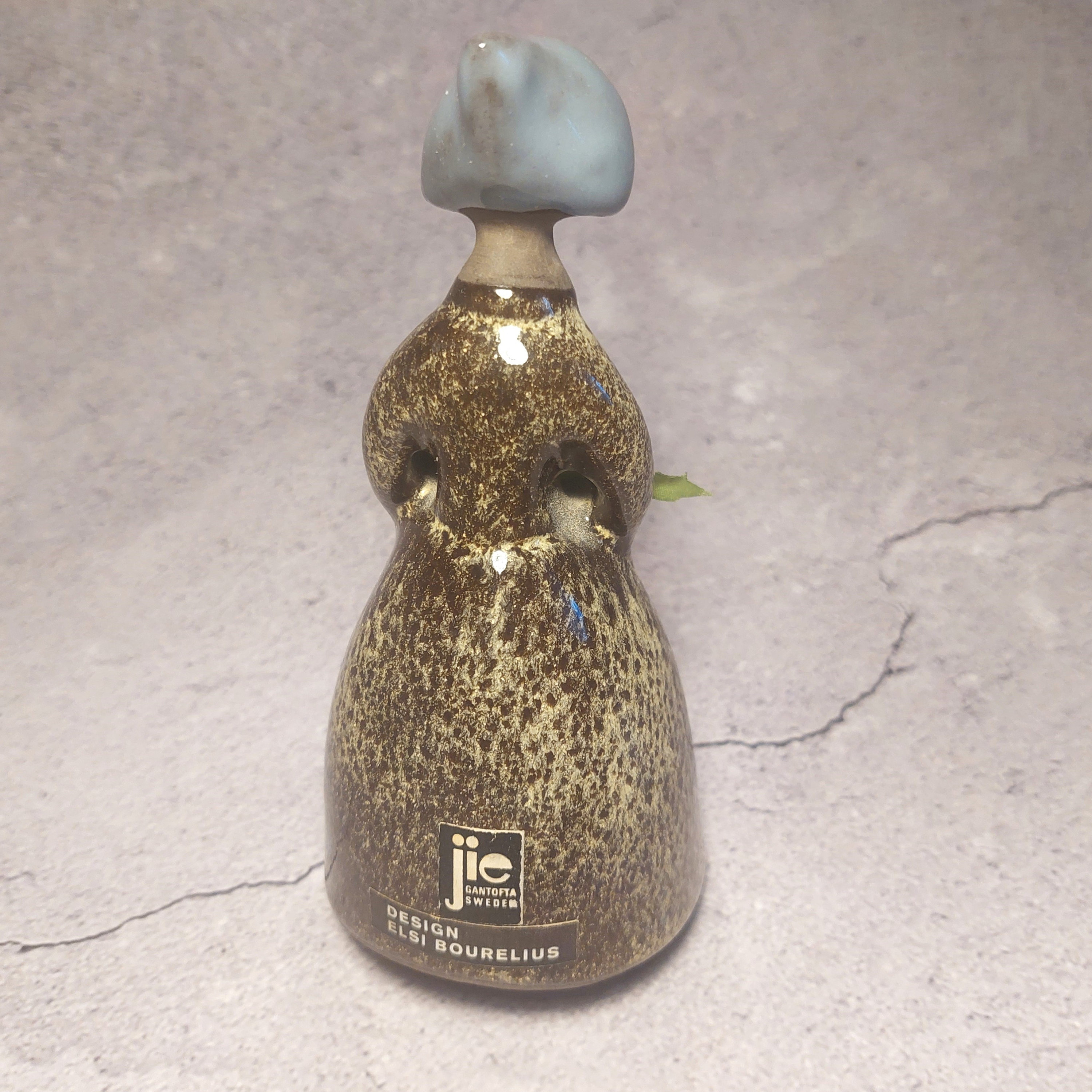 Elsi Bourelius Jie Gantofta 陶器製 フラワーガール 置物 花瓶