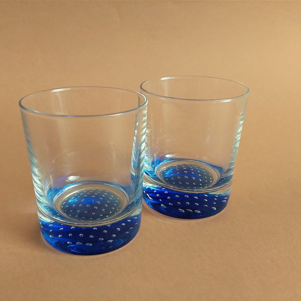 Cobalt Blue Glasses Etsy