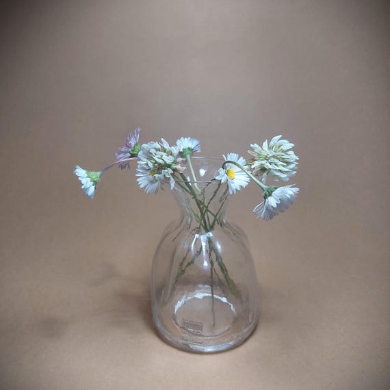 1990年代のスウェーデン製ヴィンテージガラスアートSEA Glasbruk SEA Glasbruk Crystal 'bag' Vase: Rune Strand Design, Swedish Art