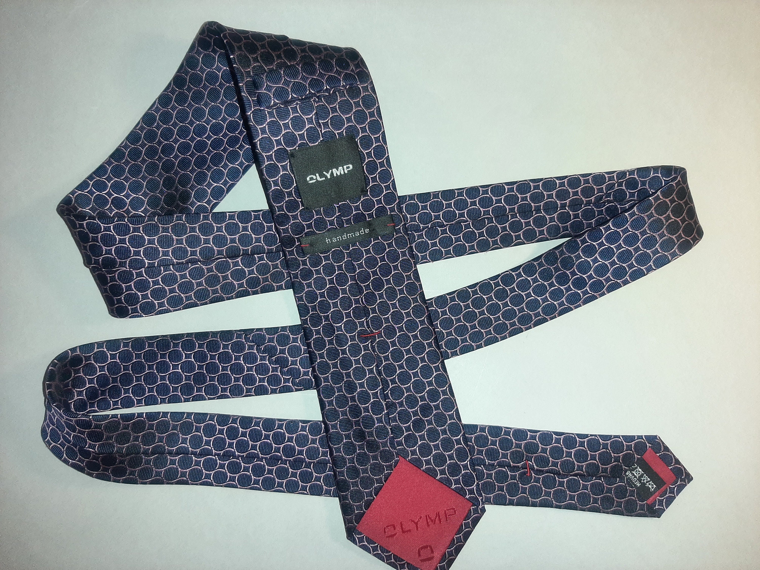 N-1435 - Cravates en soie bleu Royal pour hommes - Prêt-à-Porter
