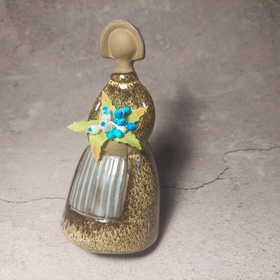 Elsi Bourelius Jie Gantofta 陶器製 フラワーガール 置物 花瓶