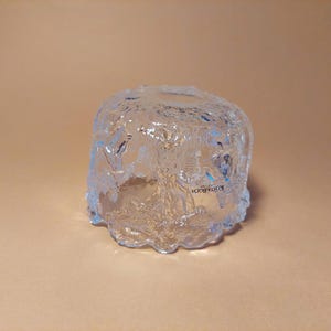 Kosta Boda Rhapsody Art Glass Bowl, Dancing Couple, Design Kjell Engman, Swedish Wedding Decor W4''xH3''(7.7cm x 10cm) image 5