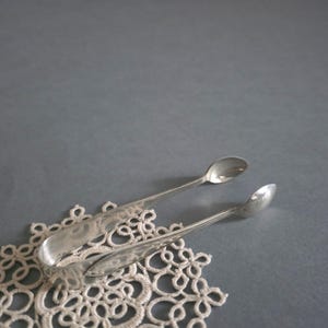 Vintage Silver-Plated Sugar Tongs: EPNS Hallmarked Ice Tongs L4.25&quot;