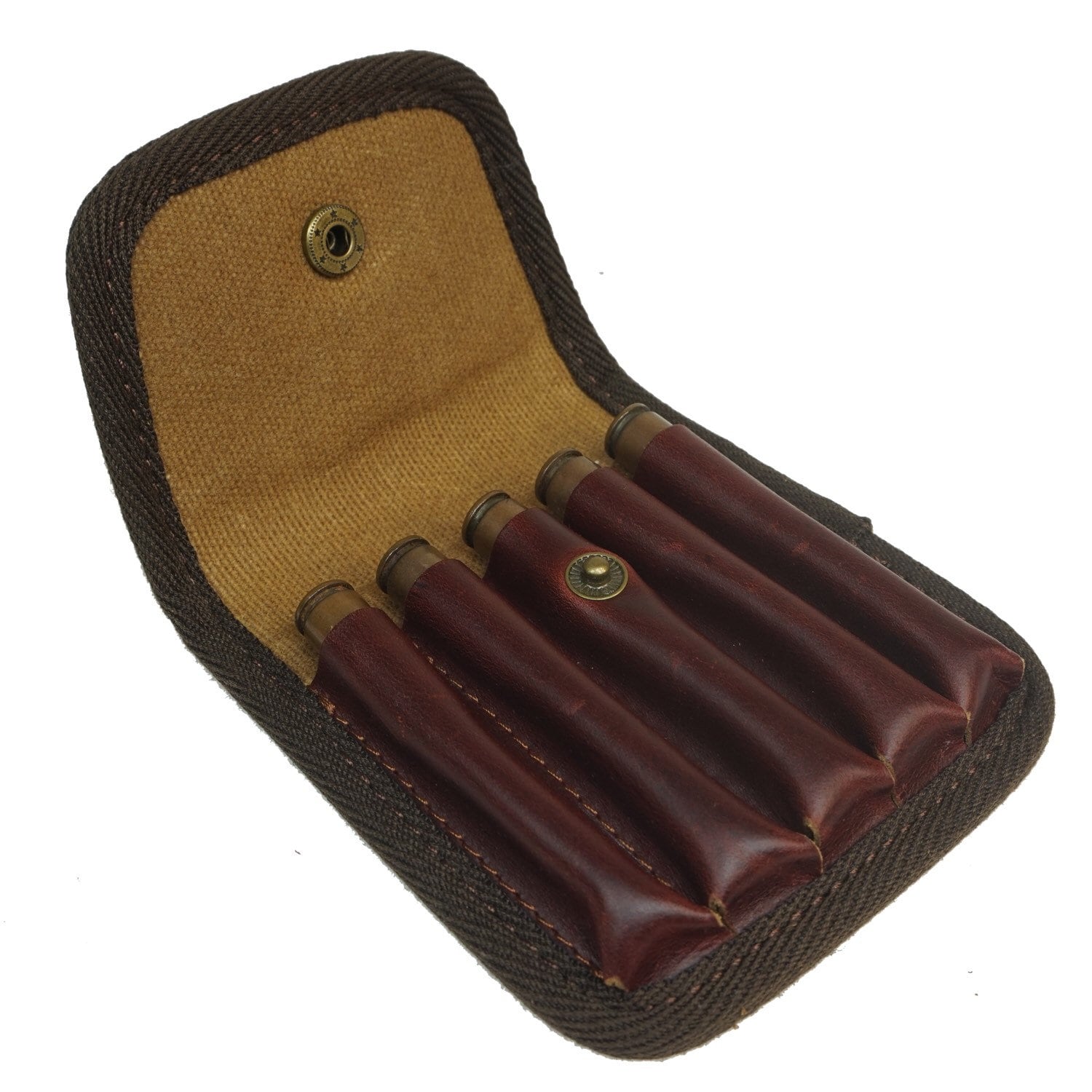 Canvas and Leather Rifle Ammo Wallet/Shell Pouch/Cartridge Etsy