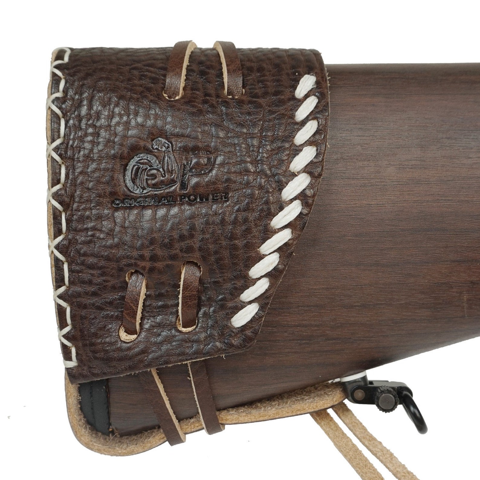 Handmade Lace Up Leather Slipon Recoil Pad for Rifles Etsy