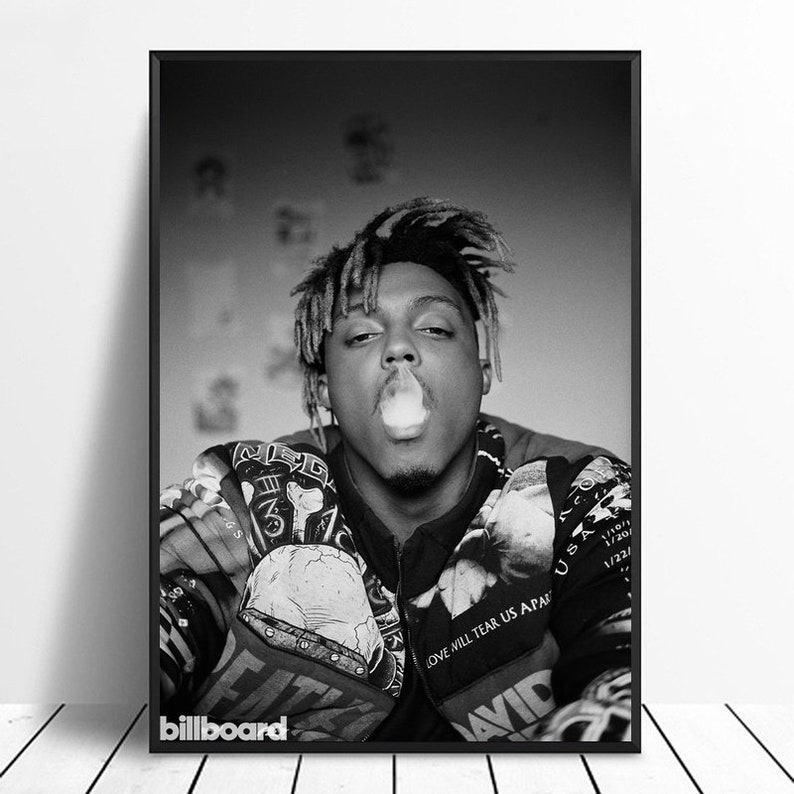 Juice WRLD Poster 60x90cm Canvas poster wall painting art home Etsy