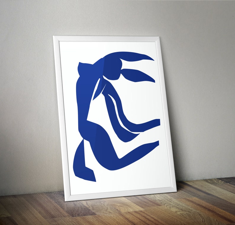 Henri Matisse Blue Nude Set of 3 Art Prints High Quality | Etsy
