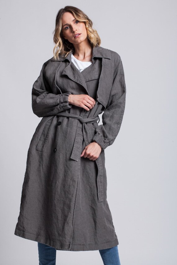 long duster coat plus size