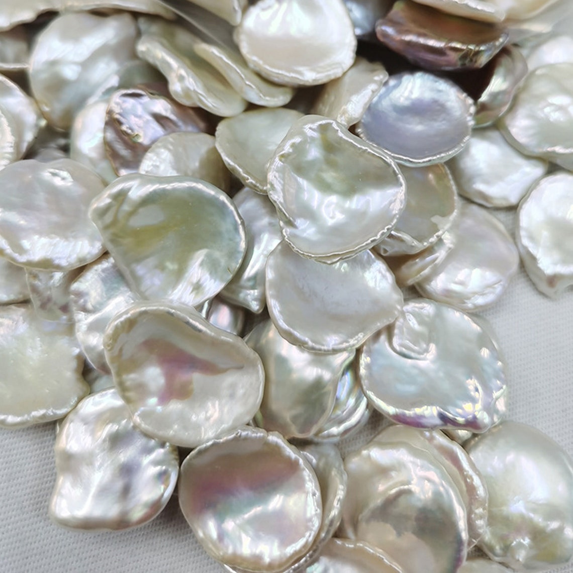 Baroque Flower Petals Pearl Large Freshwater Pearls Irregular Etsy