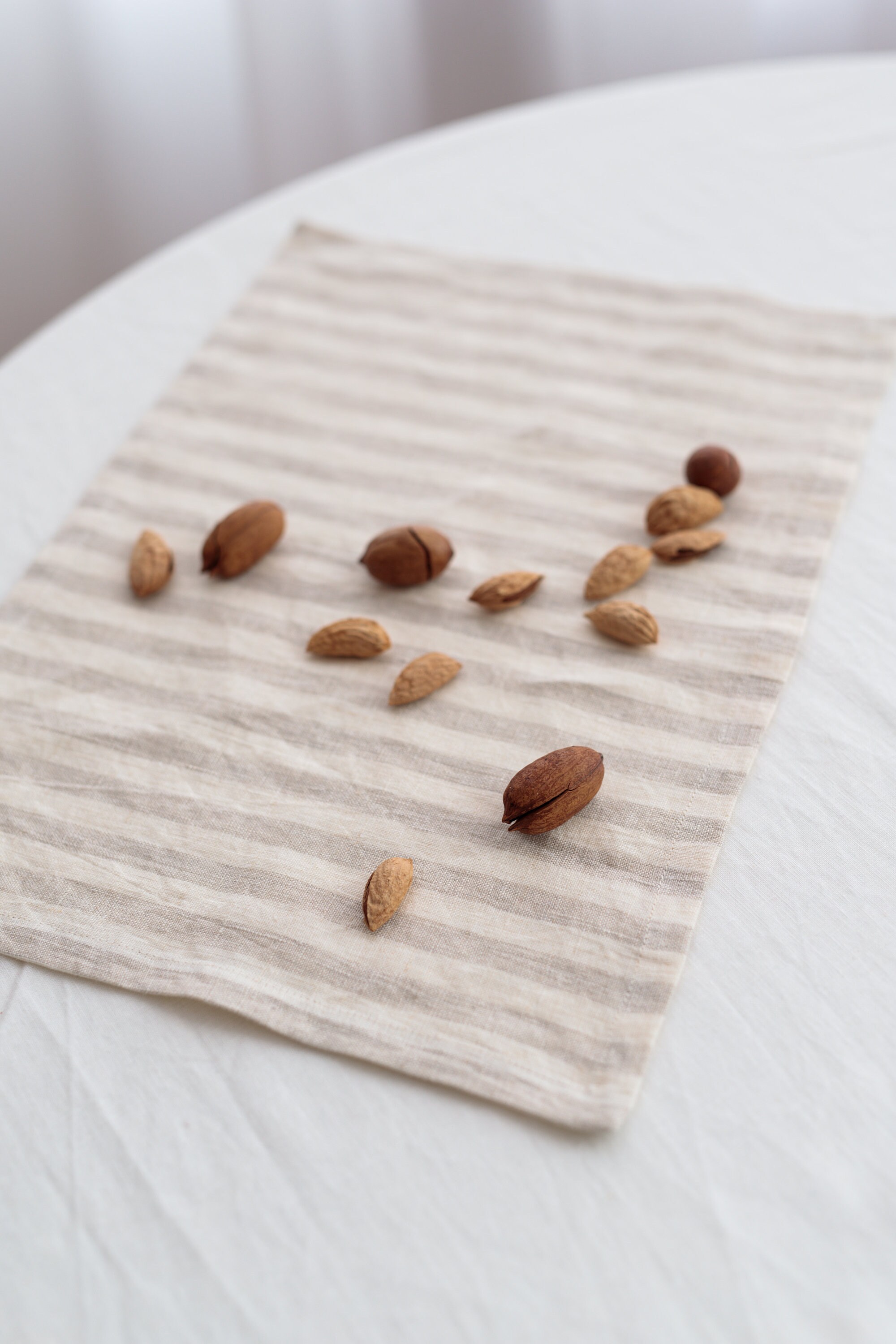 Linen Placemats Set One Layer Linen Placemats Cloth Etsy