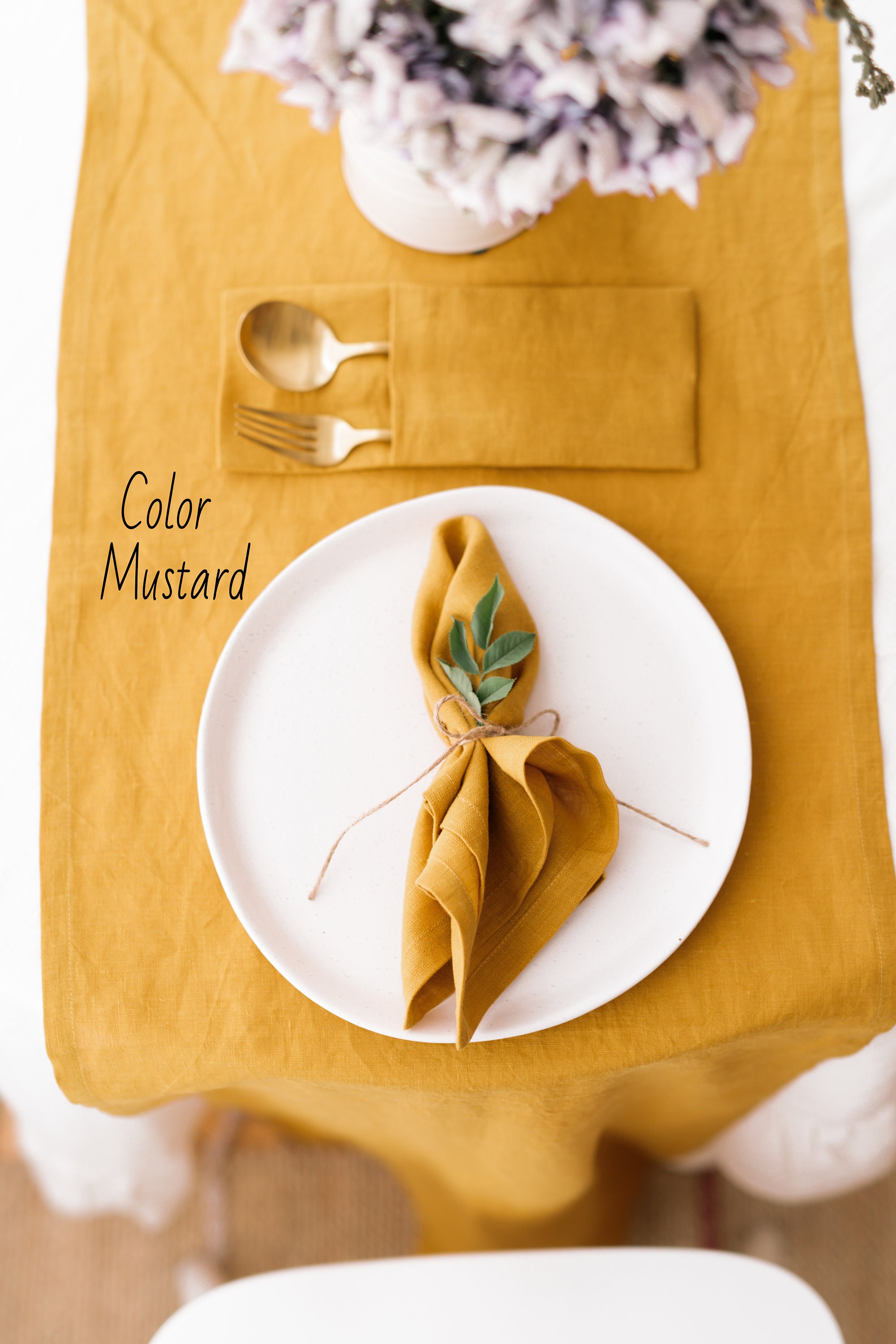 12 Stück Stoffservietten Leinen-Baumwolle - 40x40cm Grau Schwarz Wiederverwendbar