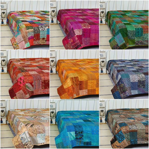Patchwork Quilts for Sale Etsy