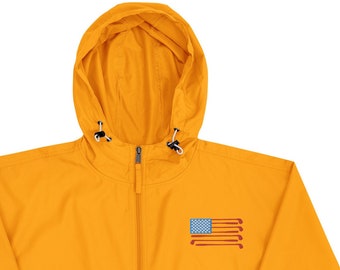 Adidas hip packable jacket yellow hotsell