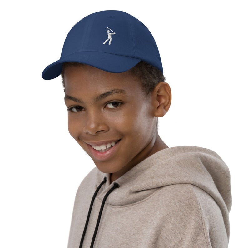 Iconic Golfer Hat for Boys Youth Size Baseball Cap Sports Gift Etsy