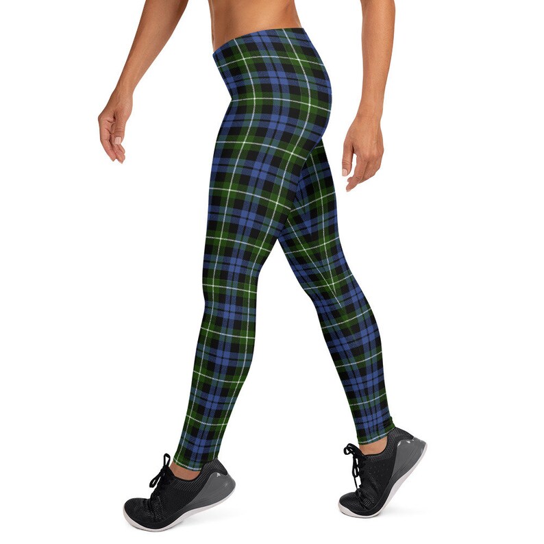 Women's Golf Leggings Argyll Campbell Tartan Scottish Etsy
