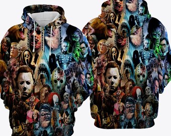 Toomzily horror hoodies sales