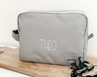 personalized cosmetic bag with name / wash bag / toiletry bag / gift for children / boy / girl / Christmas gift