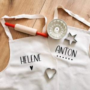 Children's apron with name / cooking apron / baking apron / children / personalized / gift / birthday / Christmas / Easter