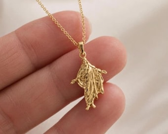 Colar Christus • Joia delicada em ouro 14K com tema de fé