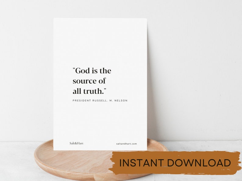 October 2022 LDS General Conference Quotes Digital Download Etsy