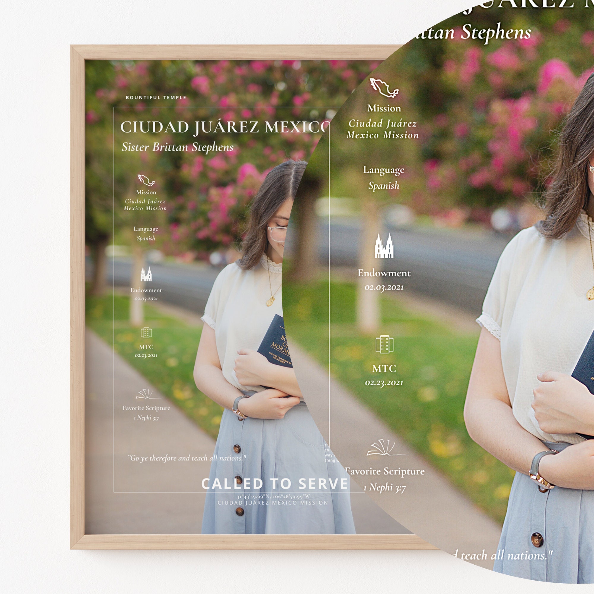 Personalized LDS Missionary Gifts Lds Missionary Printable | Etsy