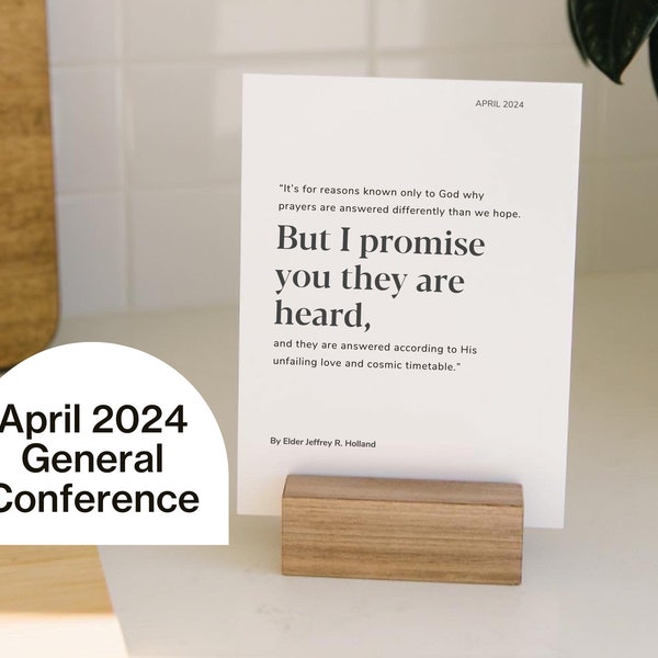 General Conference 2024 President Nelson Etsy