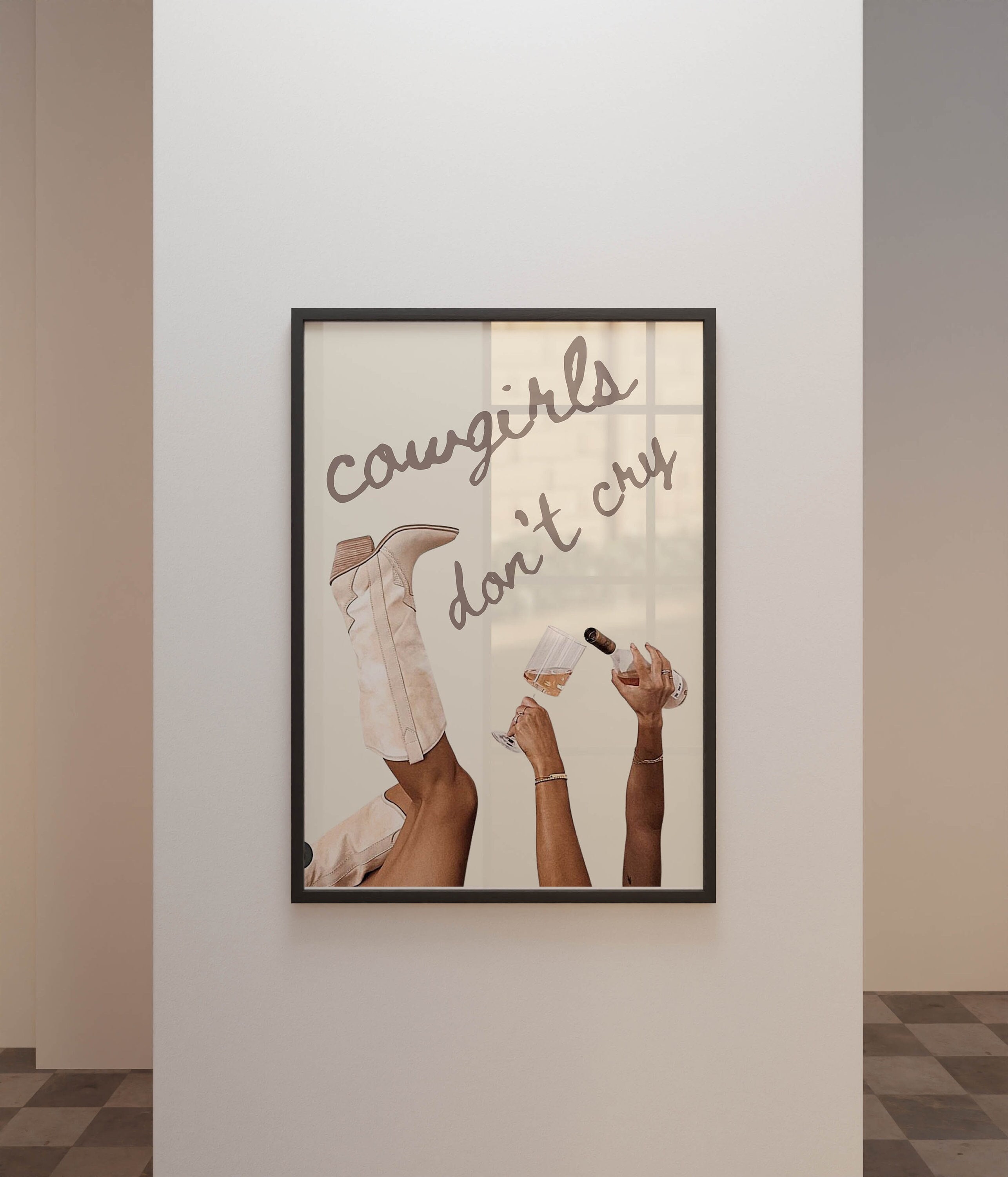 Don't Cry Poster - Etsy