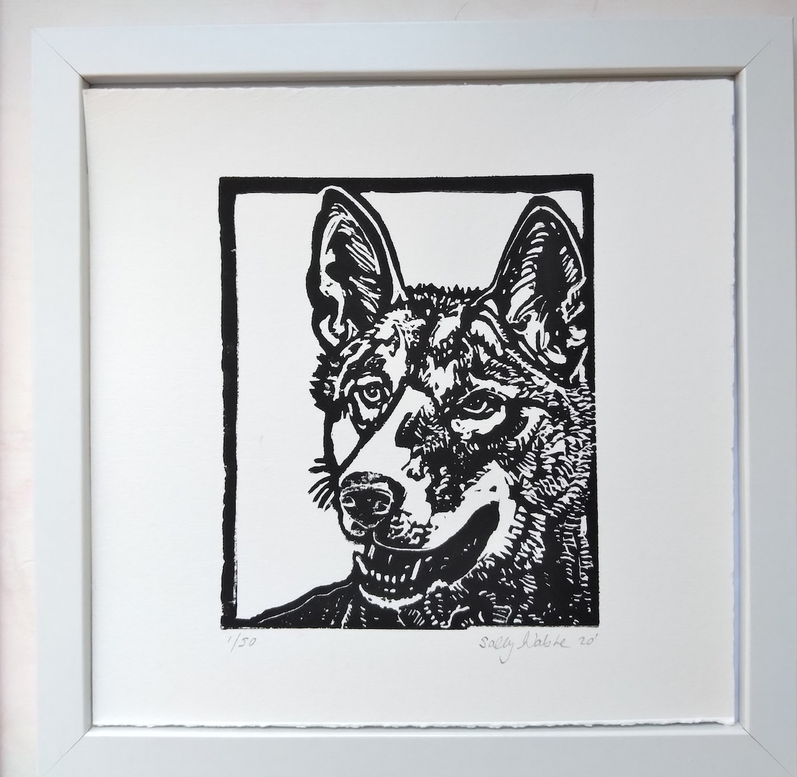 Dingo, Dog, Native Animal, Australian Animal, Wall Art, Original Art
