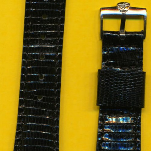 Extra Long Retro Lizard Mb Strap 806 809 22Mm And Nos shops Vintage Breitling Buckle