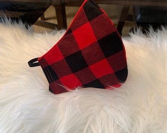 Geruit Gezichtsmasker
