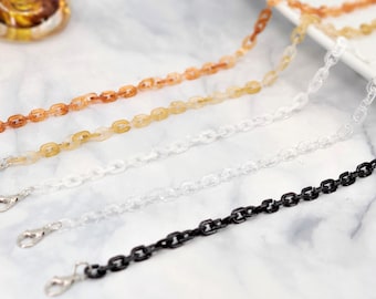 Face Mask Necklace, Mask Chain Lanyard With Clip, , Mask Chain Holder, Mask Neck Strap, Mask Neck Holder. Minimalist Face Mask Chains