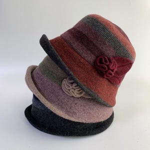 Winterhoed van 100% wol voor dames, wollen hoeden voor herfst en winter, vakantiecadeau dames