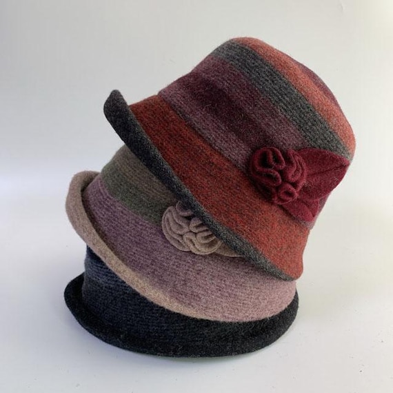 Wool Winter Bucket Hat: Foldable Travel Hat With Adjustable  display picture 2