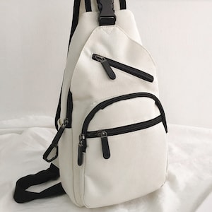 Waterproof Multi Pocket Sling Bag, Multifunctional Single Shoulder Bag, Crossbody Bag, Chest Bag