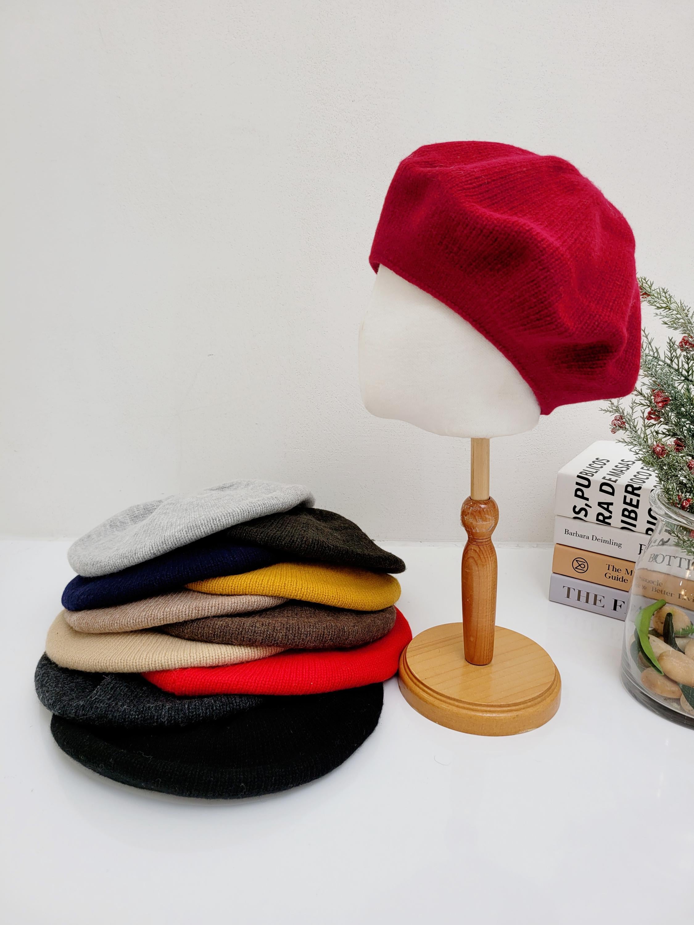 Knitted Beret - Etsy