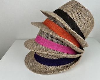 Linen Fedora Hat: Lightweight Breathable Summer Style
