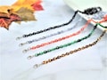 Face Mask Chain, Mask Lanyard With Clip, Mask Necklace, Mask Chain Holder, Mask Neck Strap, Mask Neck Holder. Minimalist Face Mask Chains
