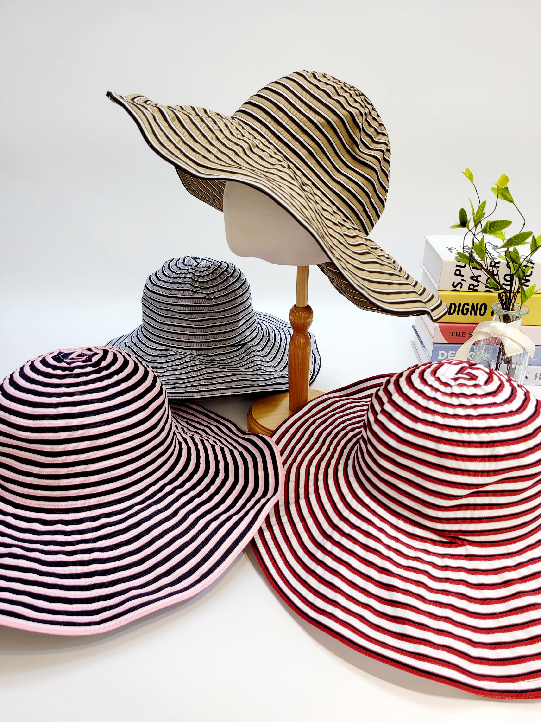 Extra Wide Brim Beach Hat, Water Resistant Quick Drying Sun Hat, Foldable, Lightweight Vacation Hat